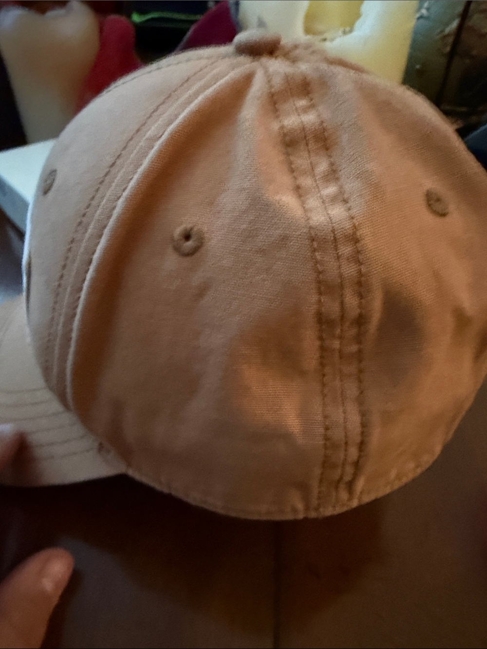 Magpul IND Tan Baseball Cap with Red Patch - Picture 2 of 4